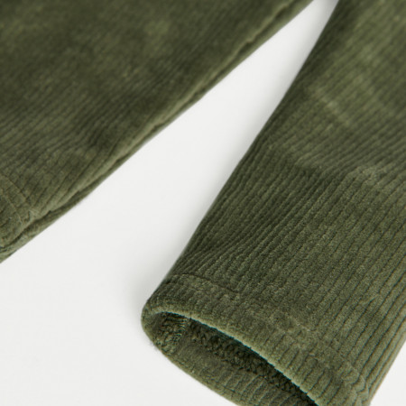 Colanti catifea khaki Boboli 427014 - Img 4