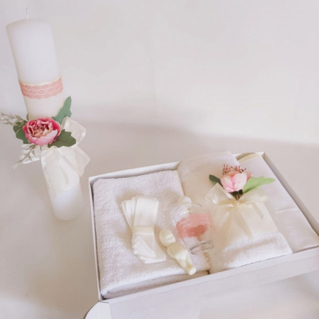 Lumanare botez fete Blush Aroma - Img 2