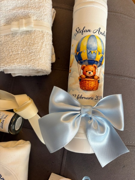 Trusou botez complet personalizat Balloon Trip - Img 3