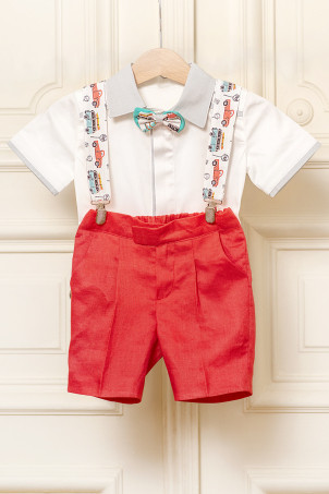 Costum baieti botez lux Rally Rush