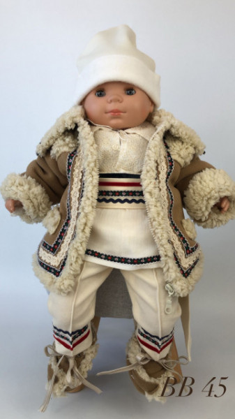 Costum baieti botez traditional Petru