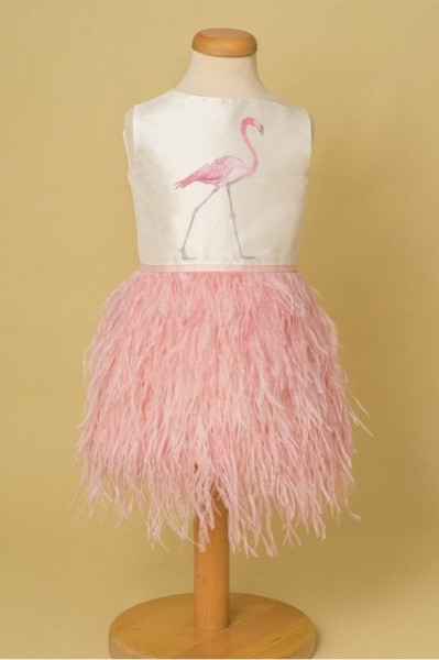 Rochie de lux Pink Flamingo
