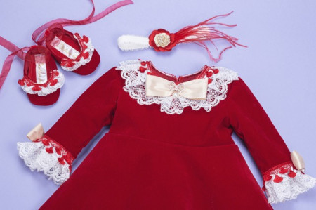 Set botez 3 piese Cherry Dream - Img 8