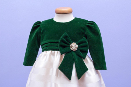 Set botez 3 piese Green Velvet Darling - Img 7