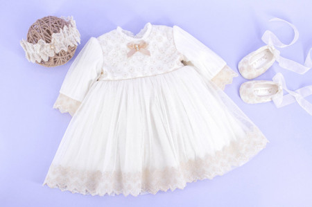 Set botez 3 piese Sarabella