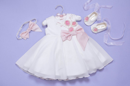 Set botez 4 piese Sweet Pink - Img 3