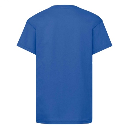 tricou copii fruit of the loom albastru regal spate