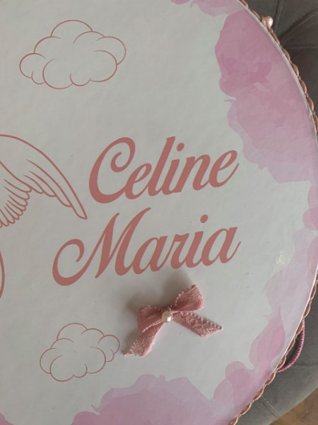 Cutie trusou personalizata Pink Angel Baby - Img 2