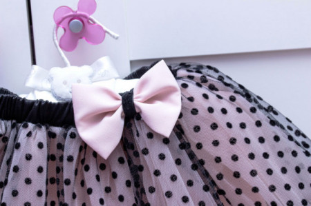Fustita tutu ‘Pink and Black’ - Img 2