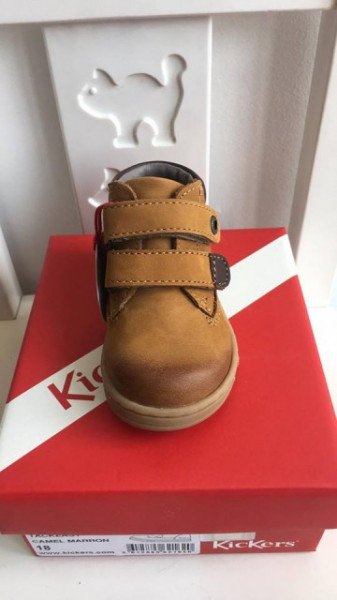 Ghete baieti piele Tackeasy Kickers - Img 3