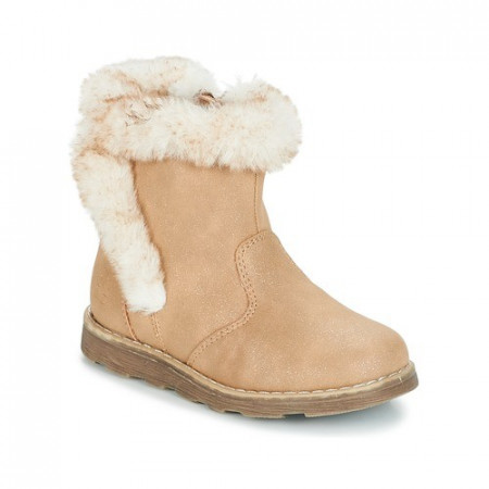 Ghete fete imblanite Alina camel Mod8