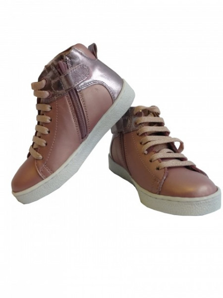 Ghete fete Mistigri rose metal Mod8