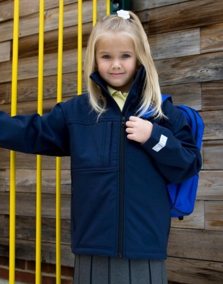 Jacheta unisex bleumarin softshell
