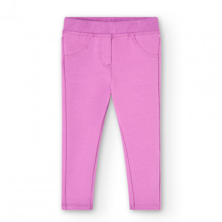Pantaloni vatuiti roz Boboli 297020