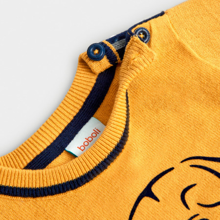 pulover galben baieti 717308 Boboli