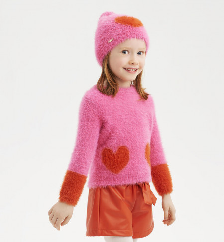 Pulover pentru fetite Sarabanda 7339