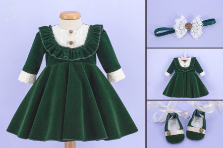 Set botez 3 piese Green beauty - Img 5