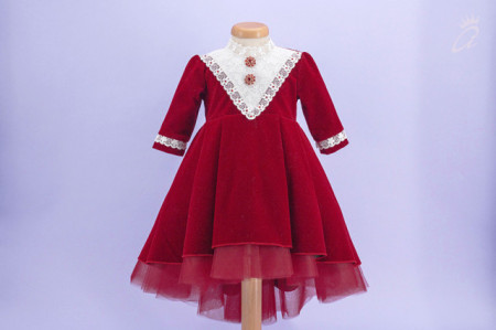 Set botez 3 piese Red Velvet - Img 6