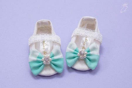 Set botez 3 piese Sweet Mint Chip - Img 3