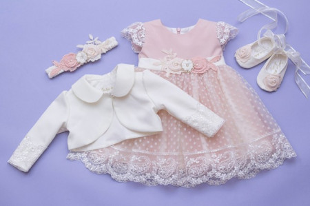 Set botez 4 piese Blushing Beauty - Img 6