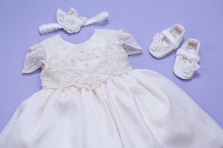 Set botez 4 piese Lace Love - Img 3