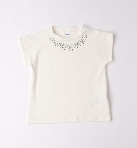 Tricou fete cu cristale iDo G702 - Img 4