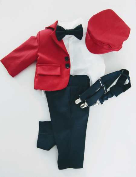 Costum botez din stofa Fall Season 36