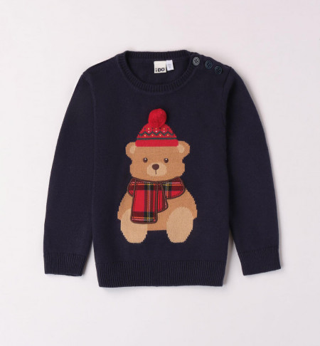 Pulover bleumarin baieti iDo 7481 - Img 3