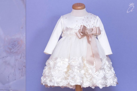Rochita botez Snow Rose