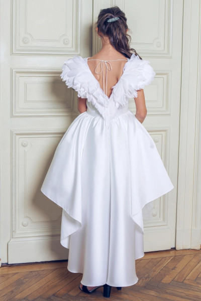 Rochita lux Angel Wings din tafta Mikado