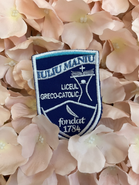 Sigla Iuliu Maniu Oradea brodata