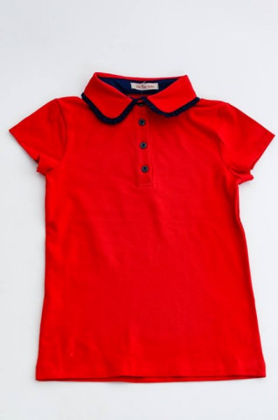 Tricou scoala rosu fete Daciana