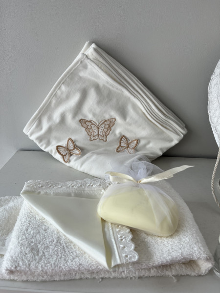 Trusou botez complet pentru biserica Lace and Butterfly 4 - Img 4