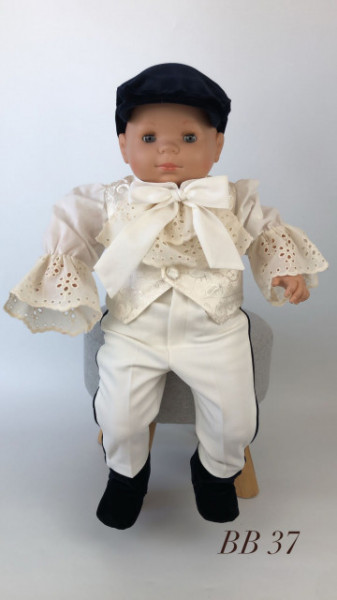 Costum baieti botez tip printisor Ianis - Img 2