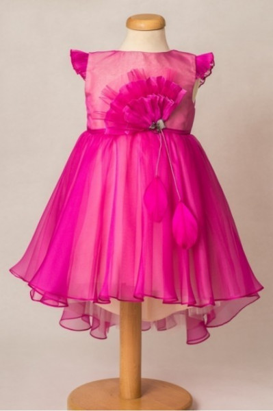Rochie de lux Fuchsia Bird