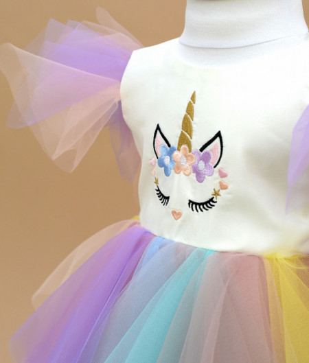 Rochie eleganta Unicorn power - Img 2
