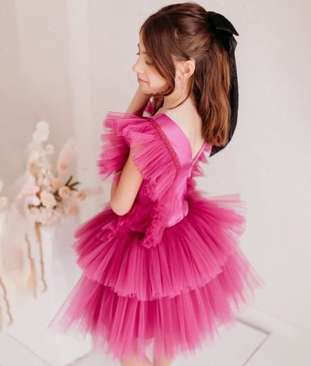 rochie-fete-eleganta-roz-aprins