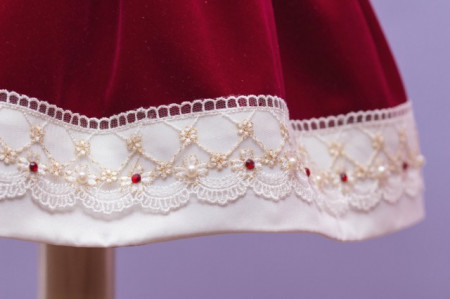 Set botez Festive Red Velvet - Img 7