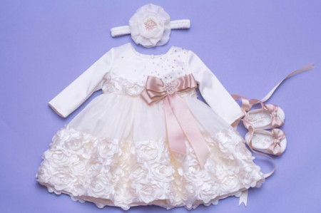 Set botez Snow Rose - Img 6
