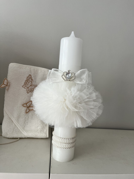 Trusou botez complet pentru biserica Lace and Butterfly 4 - Img 5