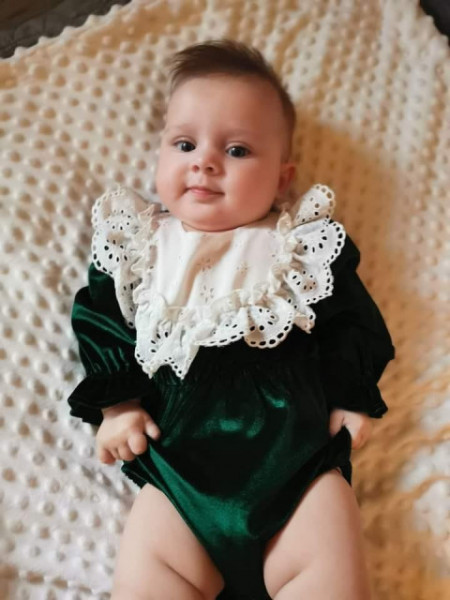 Body bebe Allegra verde