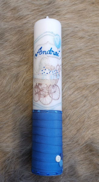 Lumanare botez personalizat Artistic Candle - Img 2