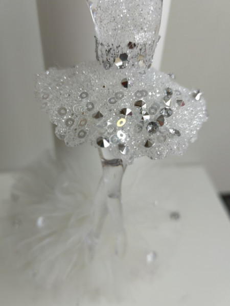Lumanare de botez Icy Ballerina - Img 3