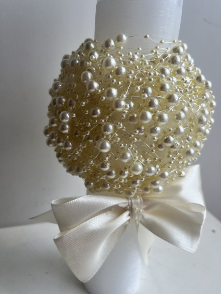 Lumanare Golden Pearls - Img 2