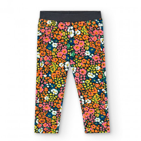 Pantaloni floral Boboli 227067