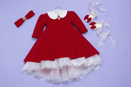 Set botez 3 piese Lady in Velvet - Img 6