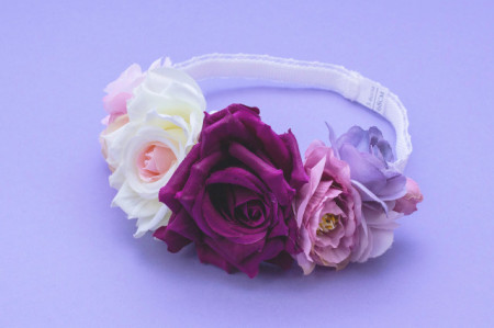 Set botez 3 piese Purple Bouquet - Img 6