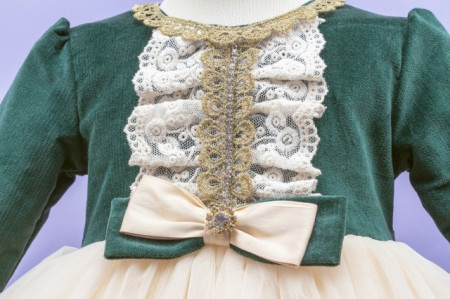 Set botez catifea verde Ballroom Royalty - Img 5