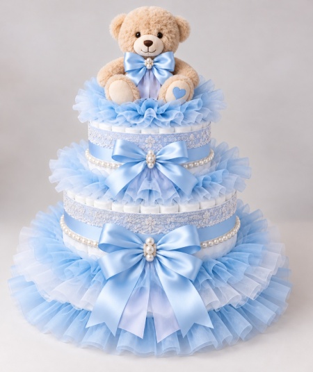 tort-de-scutece-premium-baieti