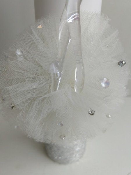 Lumanare de botez Icy Ballerina - Img 4